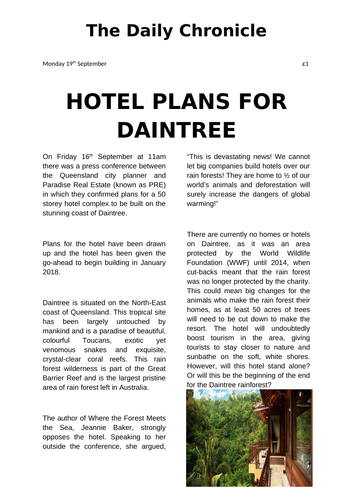 Where The Forest Meets The Sea