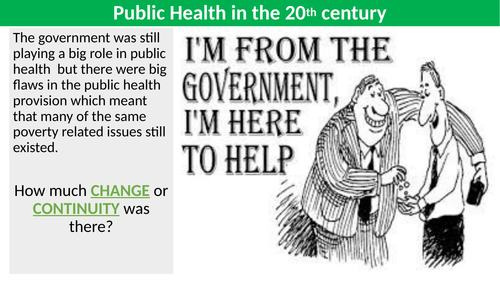 Enquiry Question: Why was the NHS created?