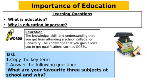 Importance of education