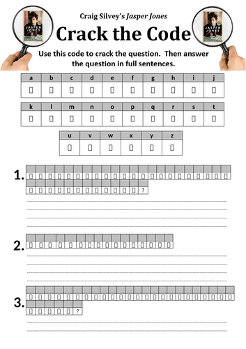 Jasper Jones - Crack the Code