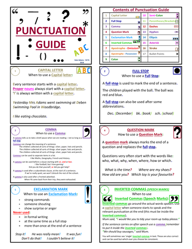 punctuation-guide-for-ks2-teaching-resources