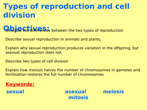 AQA Biology New GCSE (Paper 2 Topic 2) – Inheritance, variation + evolution (4.6) ALL LESSONS