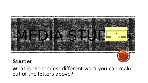 Media Studies - EDUQAS - Key Concepts