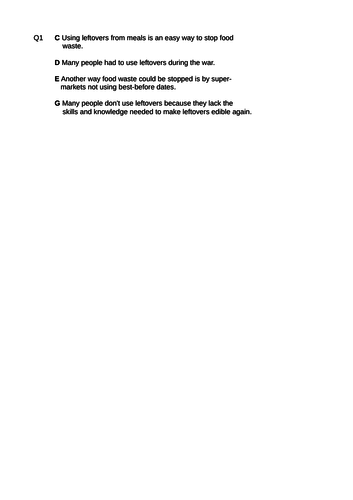 AQA English Language GCSE Paper 2 Exam Practice Mock Exam 1 Exam Questions