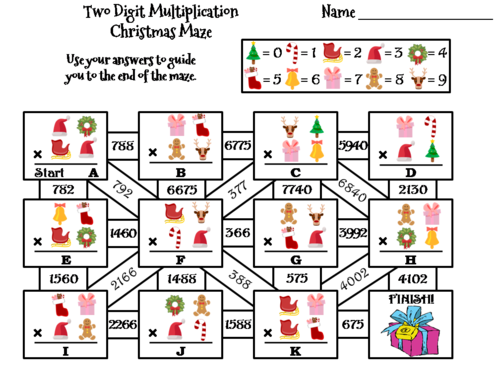 two-digit-multiplication-activity-christmas-math-maze-teaching-resources