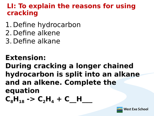 Cracking hydrocarbons