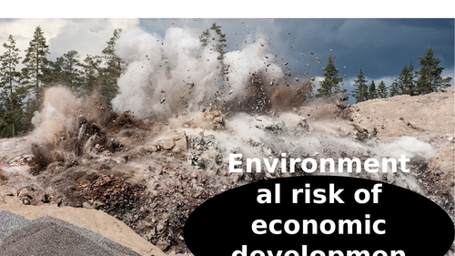 Environmental risk of economic development.