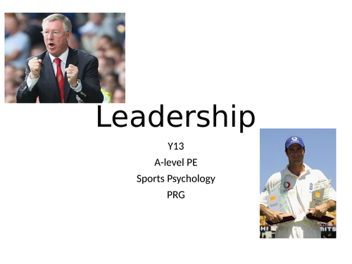 Leadership A-level PE OCR
