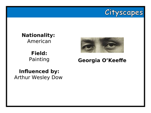 Cityscapes UOW - Georgia O'Keeffe