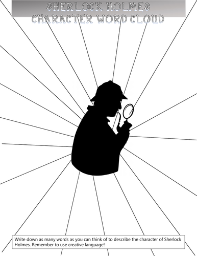 Sherlock Holmes Word Cloud