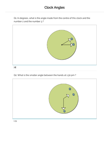 ks3 angles worksheet pdf