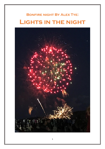 Year 5/6 Bonfire Night Reading Comprehension: Lights in the Night.