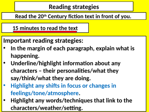 A series of last-minute AQA Language Paper 1 and 2 lessons