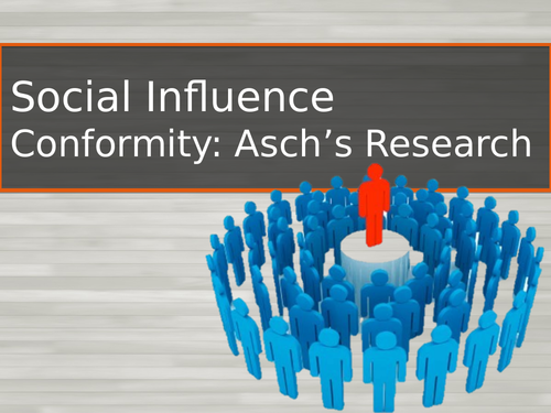 AQA A Level Psych - Social Influence (Conformity - Asch's Research)