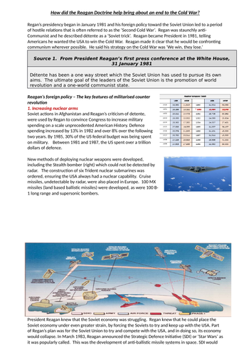 SDI The Second Cold War and Reagan