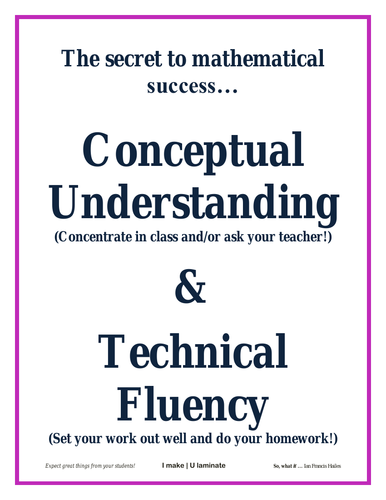 Conceptual Understanding