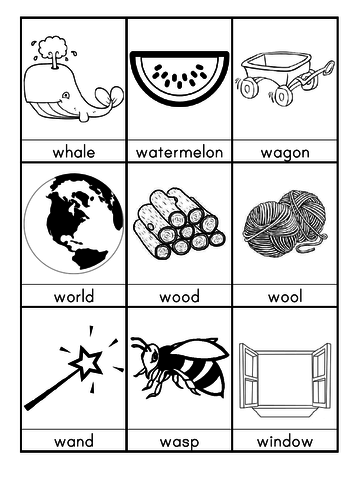 Words starting s. Words with w. Words beginning with w. Words start with w. W Words Flashcards.