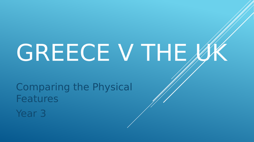 COMPARING GREECE TO THE UK LKS2