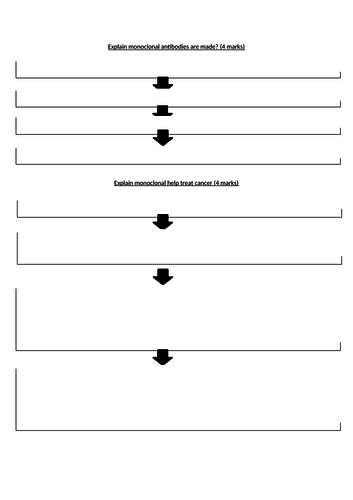 b3 revision sheet helps pupils write extended answers