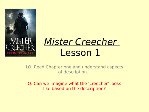 Mister Creecher scheme of work for KS3.