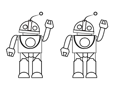 Robot Coloring Pack