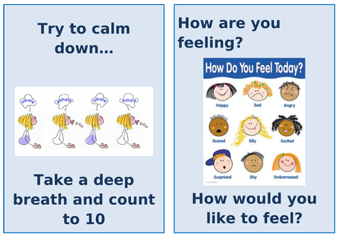Behaviour reminders/prompts for children