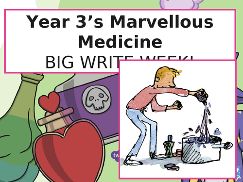 Literacy Unit: Instructions 'George's Marvellous Medicine' (Year 3)