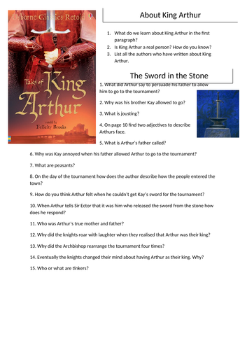 Tales of King Arthur by Felicity Brooks Chapters 1 and 2