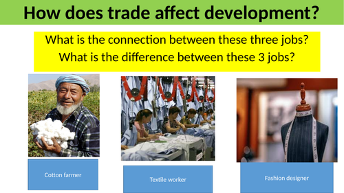 How does global trade affect development