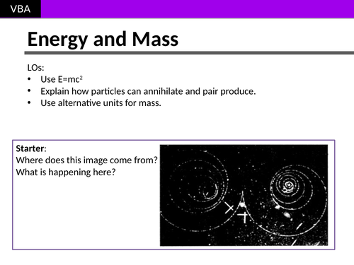 Converting Mass and Energy with E=mc2 (A2 Physics Edexcel)