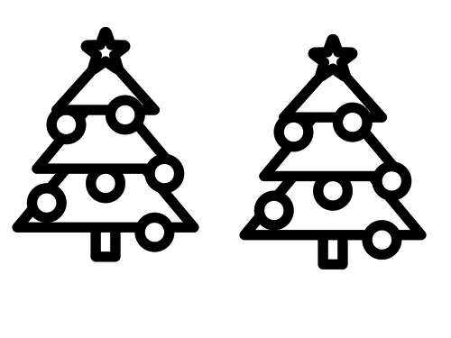 Christmas Tree Coloring Pack