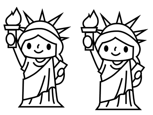 Statue of Liberty Coloring Pack