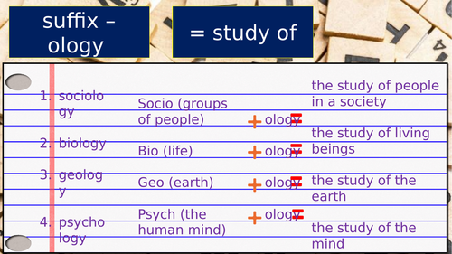 Etymology Workshop Session