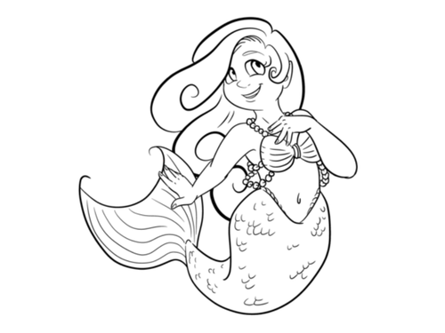 Mermaid Coloring Pack