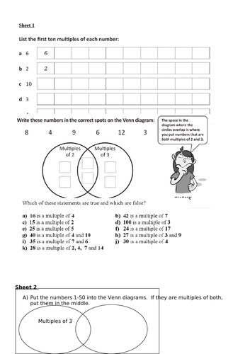 identify-multiples-worksheets-challenges-y5-teaching-resources