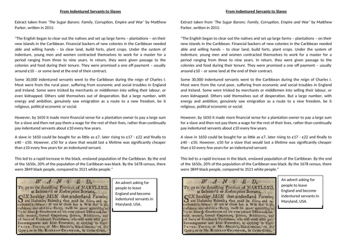 Causes of the Slave Trade