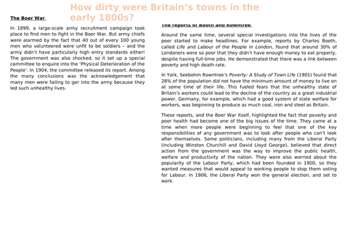 The Liberal Reforms