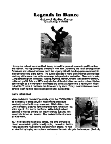 The History Of Hip Hop Worksheet Answers - Global History Blog