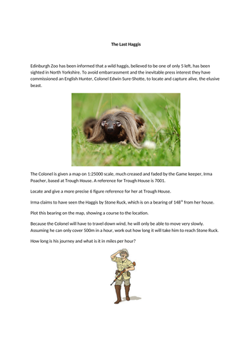 Bearings .Map reading Distance Speed and Time