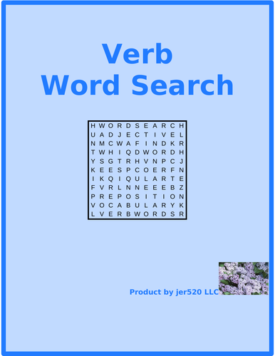 AR Verbs in Spanish Verbos AR Infinitives Wordsearch