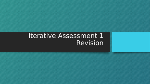 Digestion and Respiration Revision Lesson