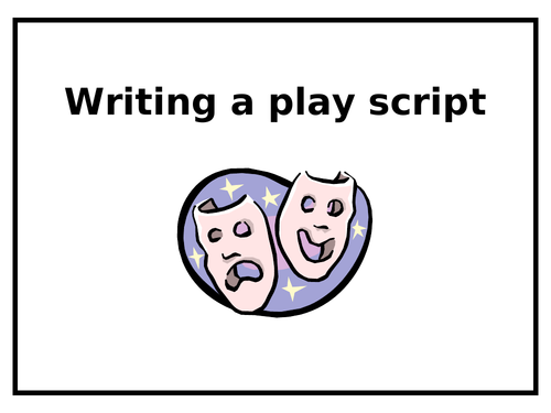 Features of a Play Script - PowerPoint