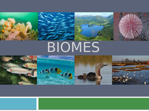Biomes of the world