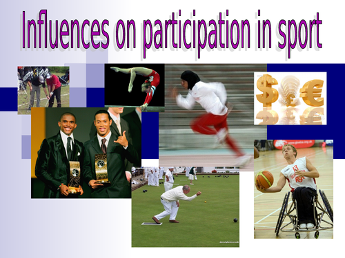 Influences on sports participation