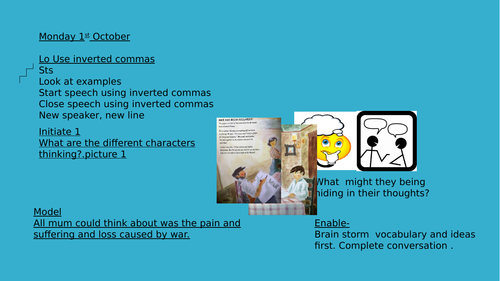 ww1 Resource 1 of 3  one boy's war.English