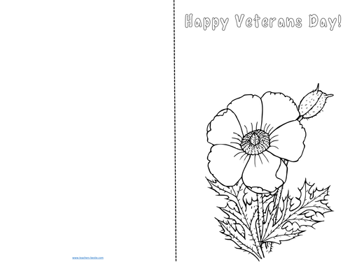 Happy Veterans Day - Thank you cards