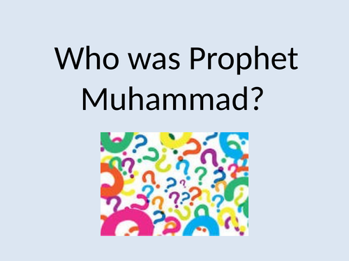 Why and how is Muhammad so important to Muslims? Year 4 RE Plan and Resources