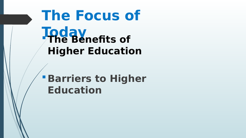 The Benefits of Higher Education