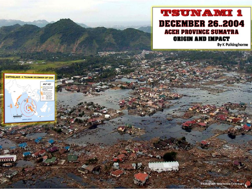 TSUNAMI - DECEMBER 26 2004 - INDIAN OCEAN - ORIGIN -ENERGY TRANSFER AND IMPACT