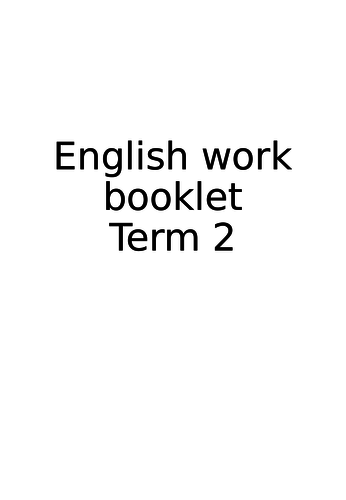 Workbook for AQA English Language Paper 1